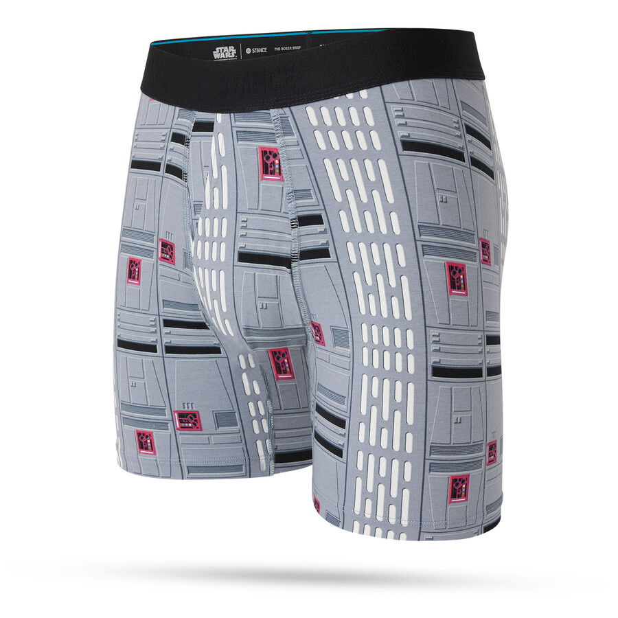 star wars boxer in cotone stance death star