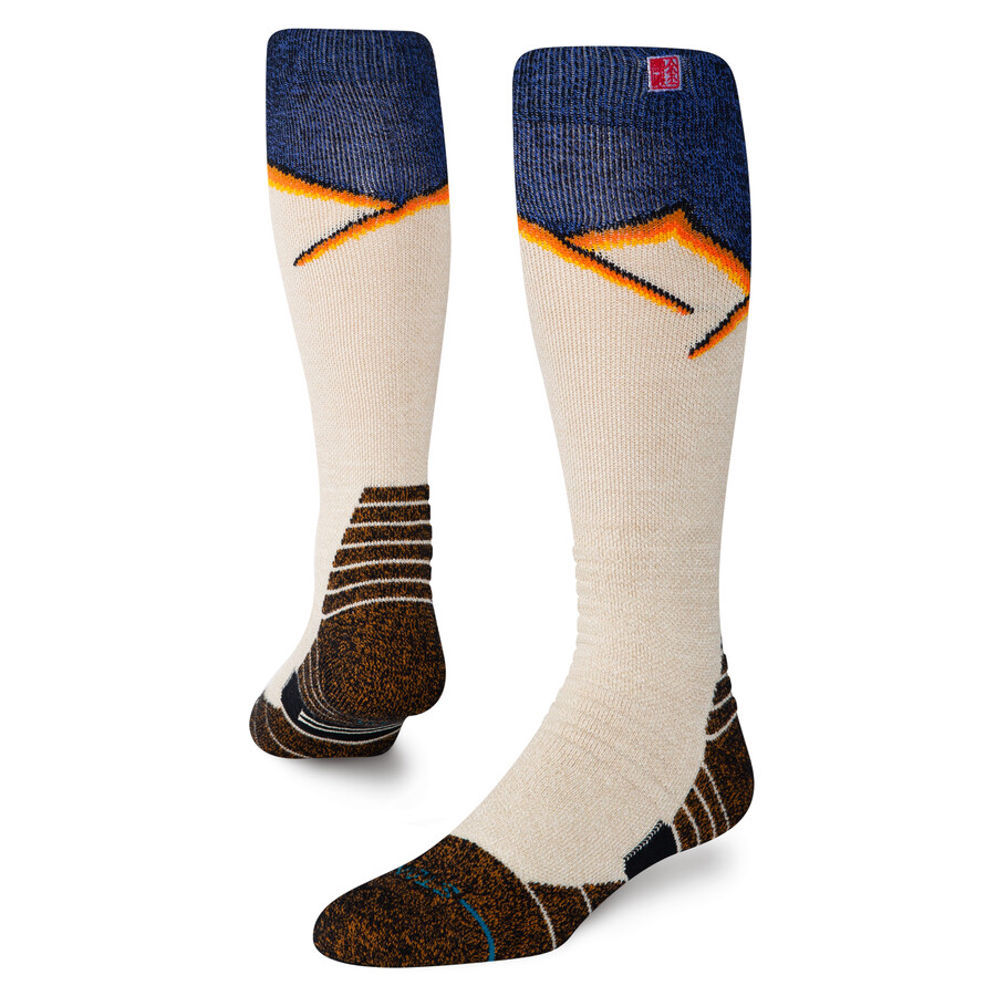 calzini da neve jimmy chin x stance medium performance wool otc