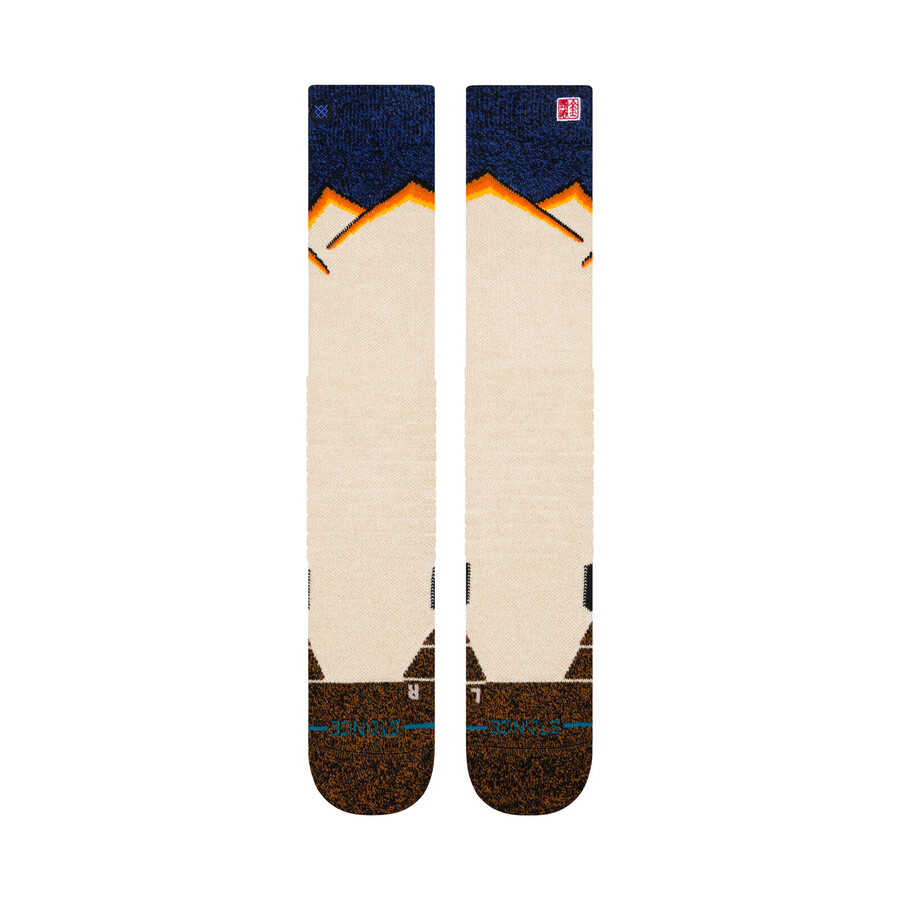 calzini da neve jimmy chin x stance medium performance wool otc