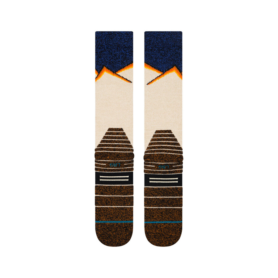 calzini da neve jimmy chin x stance medium performance wool otc